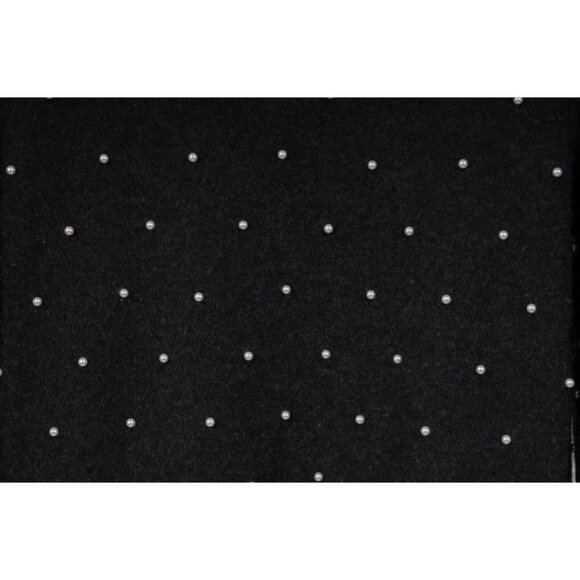 Neiman Marcus Cashmere Womens Pearl Embellished Sweater Size Medium Long Sleeve - Picture 2 of 10